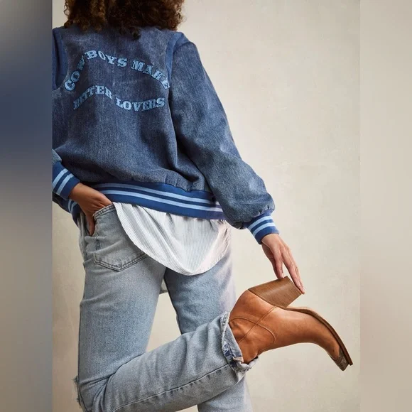 Free People Brayden Western Boots in Camel - Picture 1 of 6